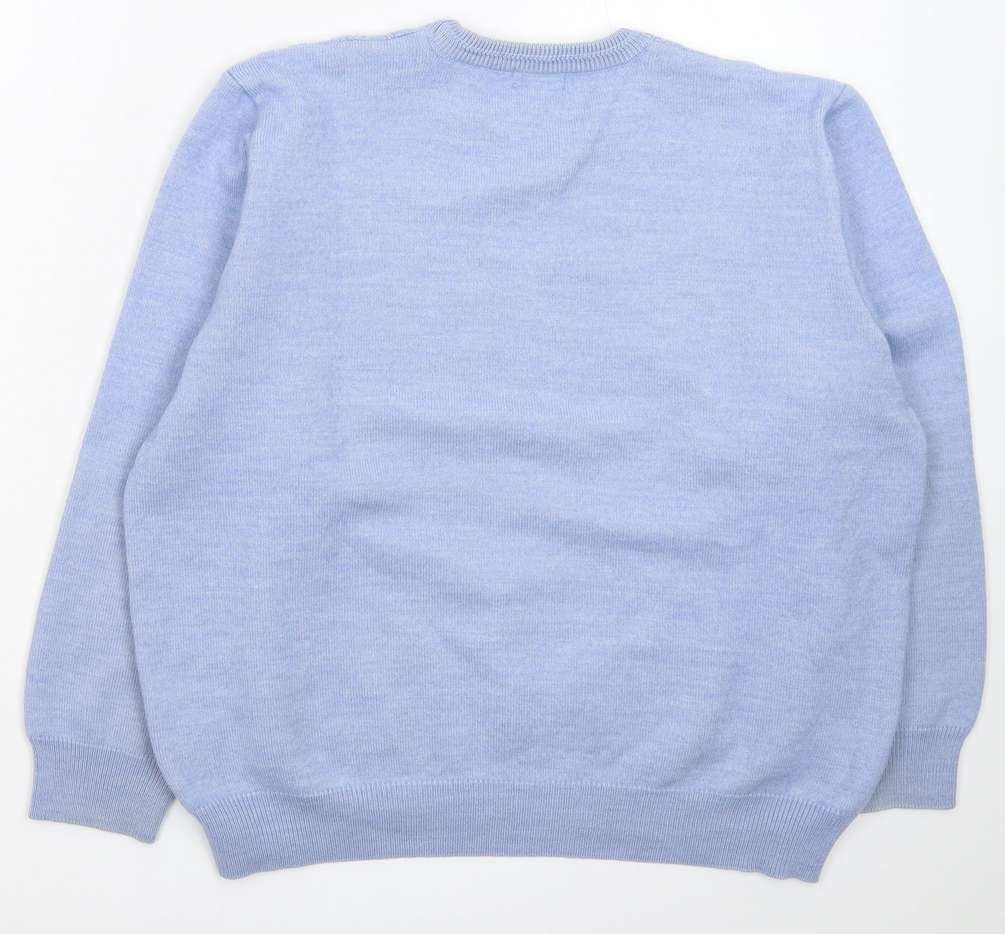 Womens UK Size L Wolsey Blue Pullover Jumper