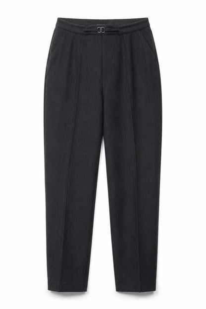 Bonmarché Womens Grey Trousers Size 12 L28 in