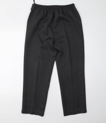 Womens UK Size 12 BM Regular Fit  Grey Trousers