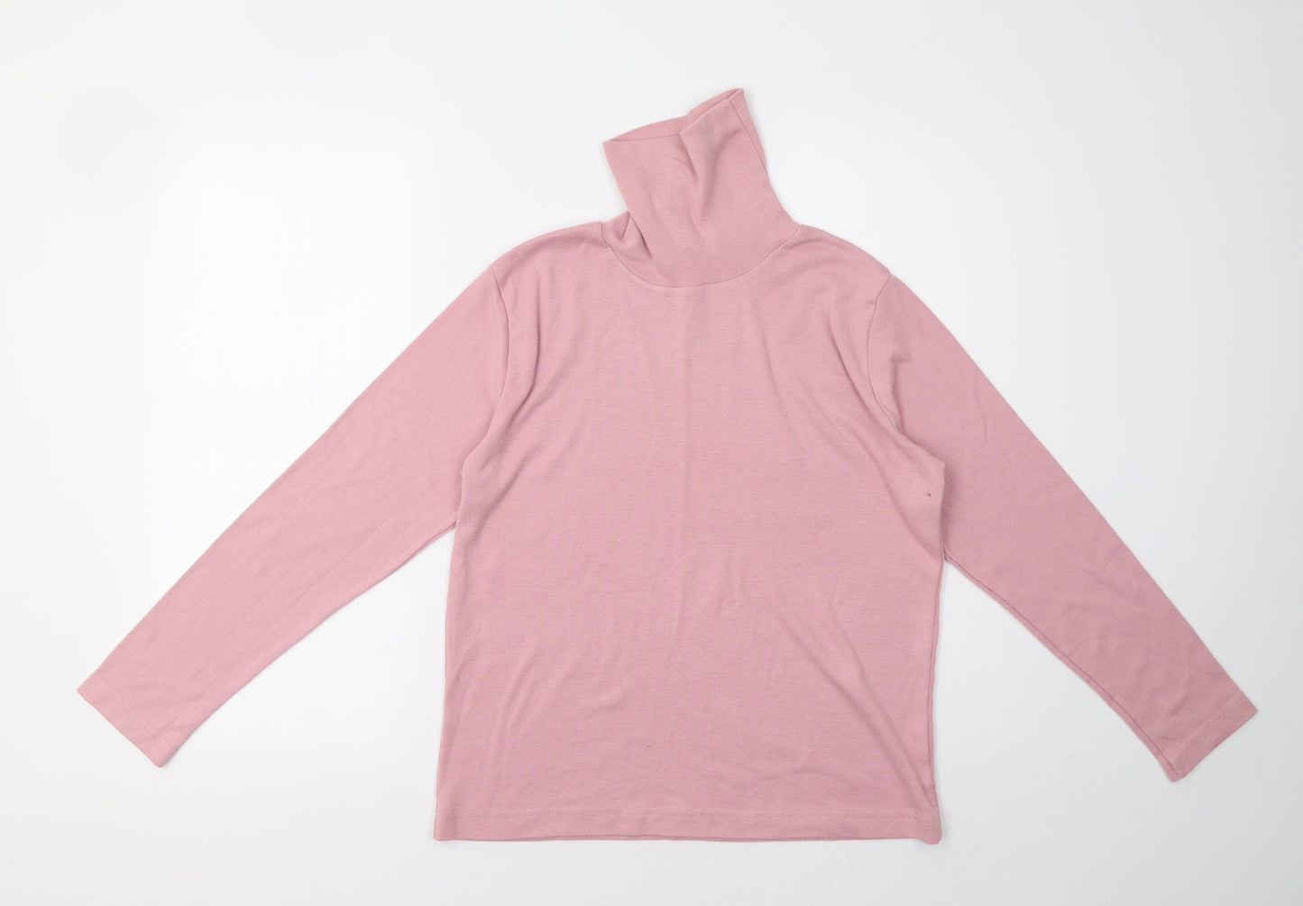 Viz a Viz Womens Pink   Pullover Sweatshirt Size 14