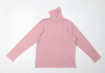 Viz a Viz Womens Pink   Pullover Sweatshirt Size 14