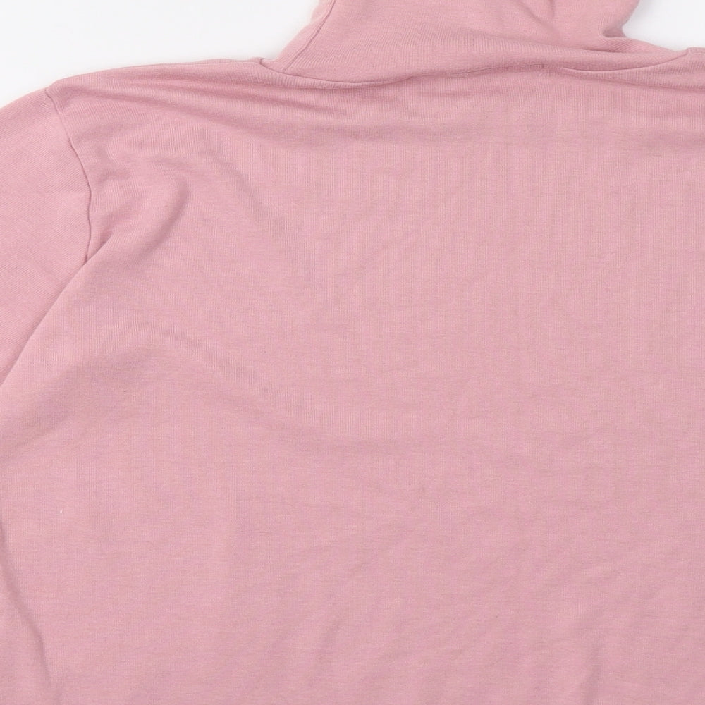 Viz a Viz Womens Pink   Pullover Sweatshirt Size 14