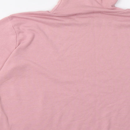 Viz a Viz Womens Pink   Pullover Sweatshirt Size 14