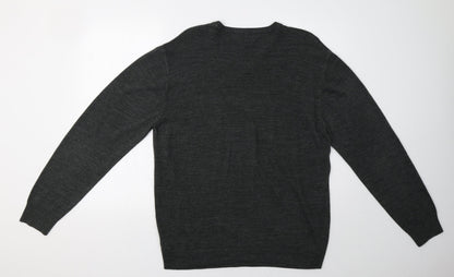 Mens UK Size XL NEXT Green Pullover Sweatshirt