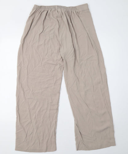 Womens UK Size 18 essence Regular Fit  Beige Trousers