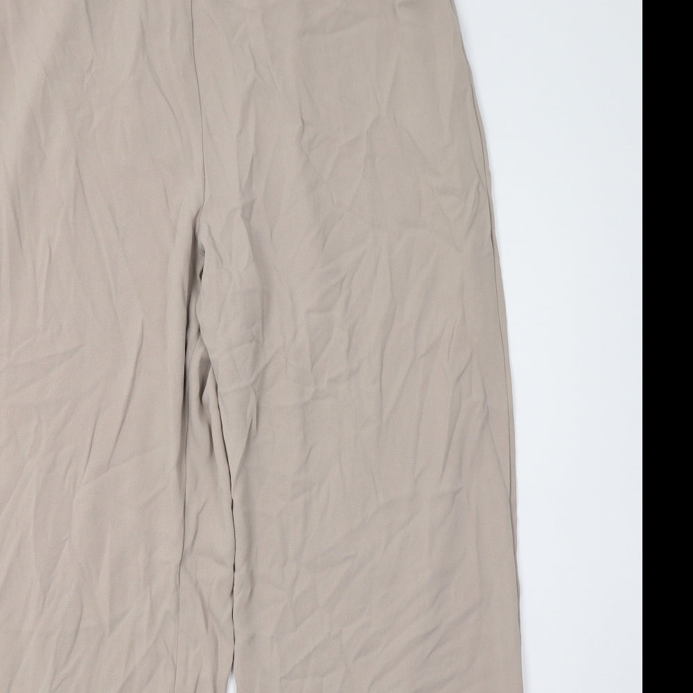 Womens UK Size 18 essence Regular Fit  Beige Trousers