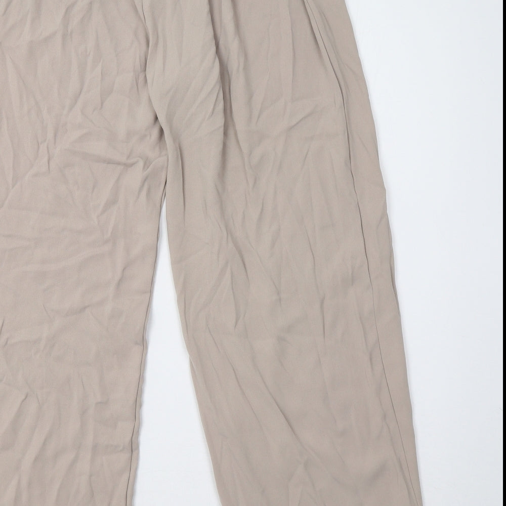 Womens UK Size 18 essence Regular Fit  Beige Trousers