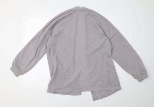 SheIn Womens Grey   Cardigan Jumper Size S