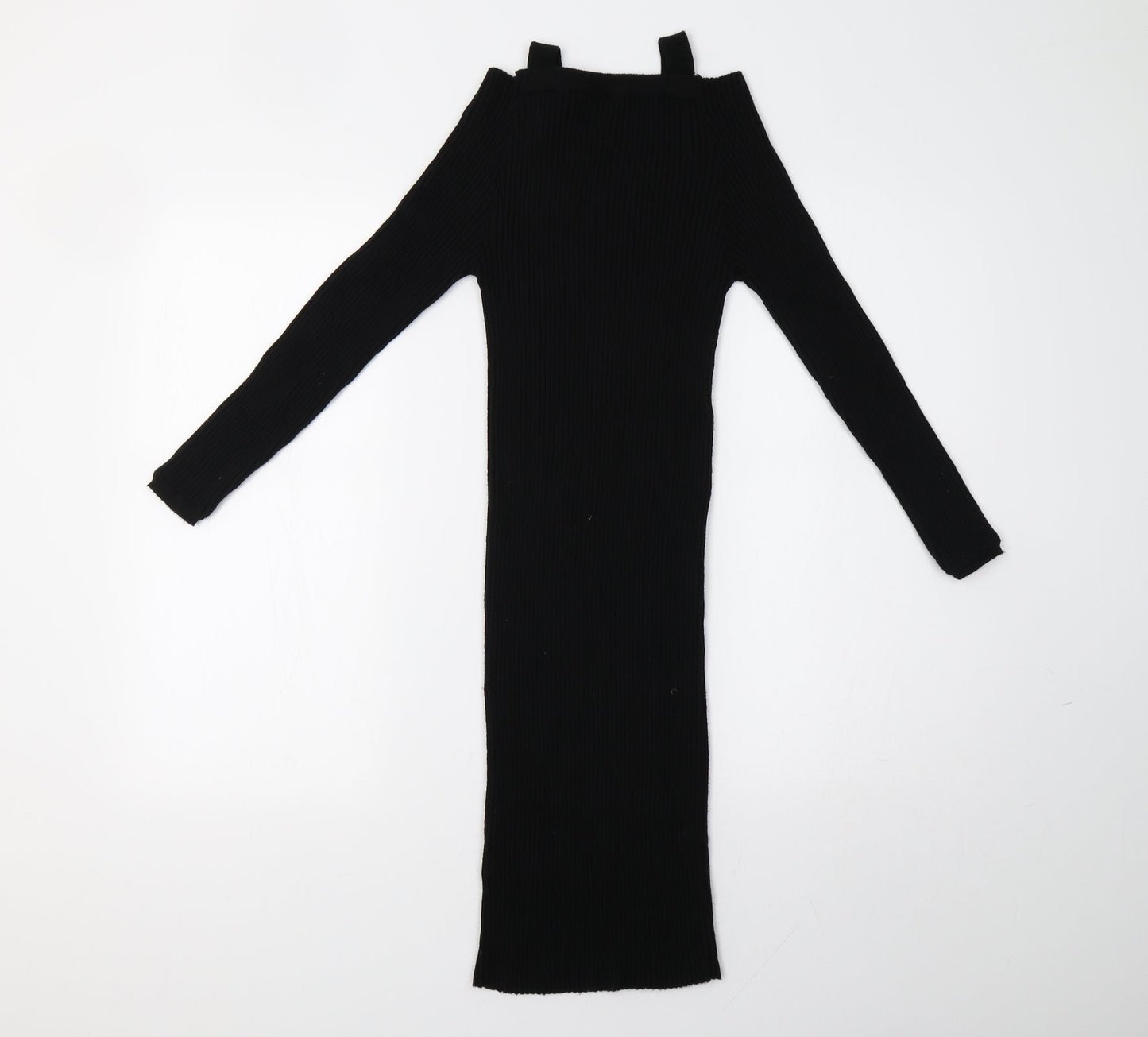 Body Flirt Womens Black  Knit Bodycon  Size S