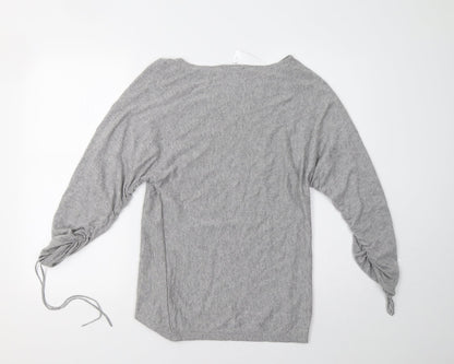 Dorothy Perkins Womens Grey   Pullover Sweatshirt Size 10