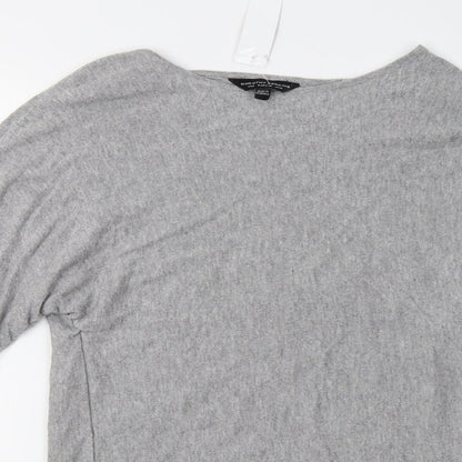 Dorothy Perkins Womens Grey   Pullover Sweatshirt Size 10
