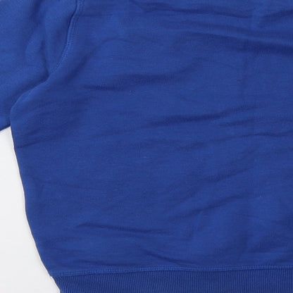 F&F Boys Blue   Pullover Sweatshirt Size 9-10 Years  - glendale middle school