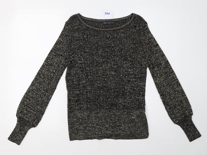 Womens UK Size M Marks and Spencer Gold Pullover Sweatshirt