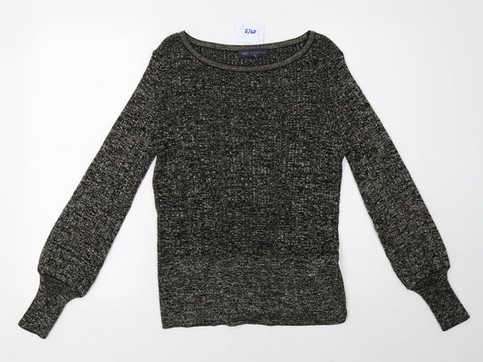 Womens UK Size M Marks and Spencer Gold Pullover Sweatshirt