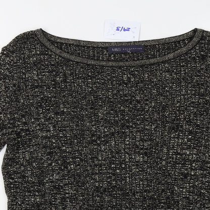 Womens UK Size M Marks and Spencer Gold Pullover Sweatshirt