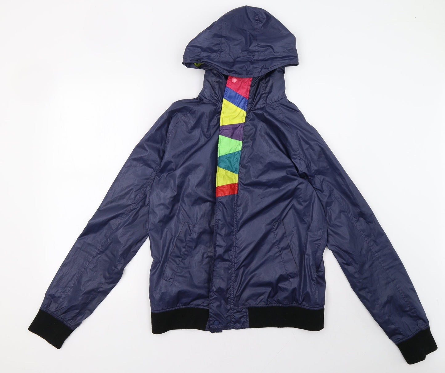 George Womens Blue   Windbreaker Coat Size 4