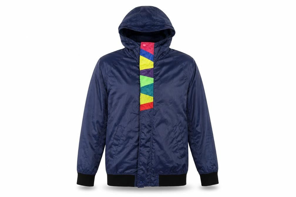 Womens UK Size 4 George Blue Windbreaker Coat