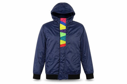 Womens UK Size 4 George Blue Windbreaker Coat