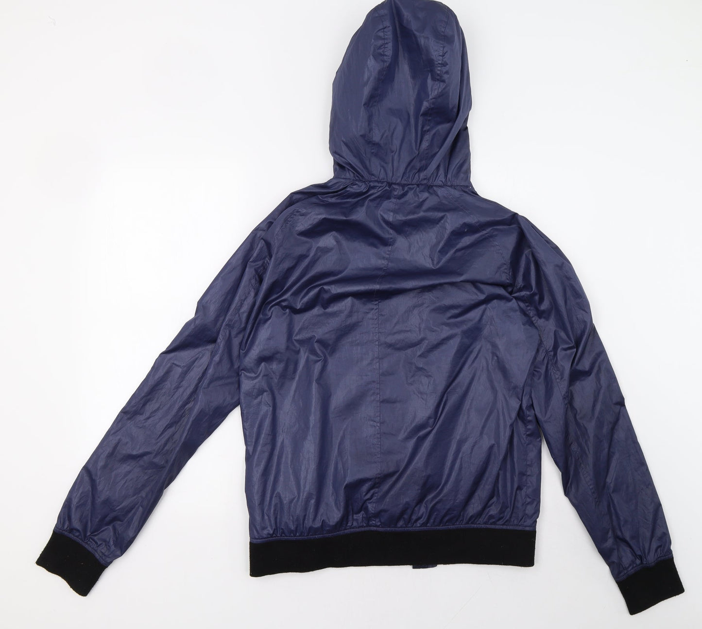 George Womens Blue   Windbreaker Coat Size 4