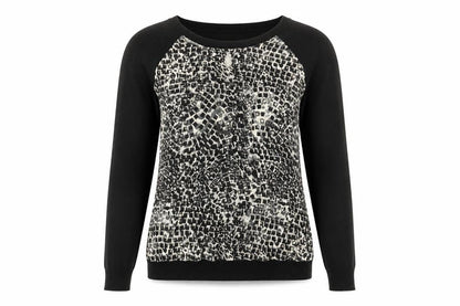 Womens UK Size 6 Marks and Spencer Black Pullover Sweatshirt
