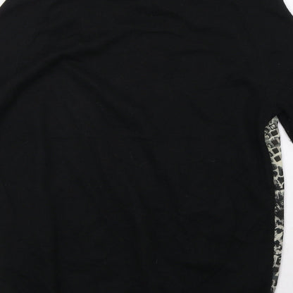 Womens UK Size 6 Marks and Spencer Black Pullover Sweatshirt