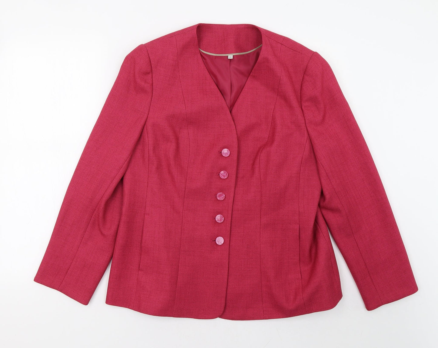 Womens UK Size 14 EWM Pink Jacket