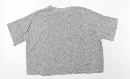 H&M Womens Grey   Pullover Sweatshirt Size L