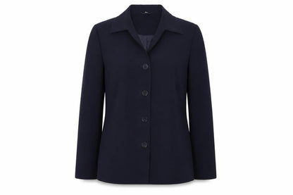 Womens UK Size 10 Preworn Regular Blue Blazer