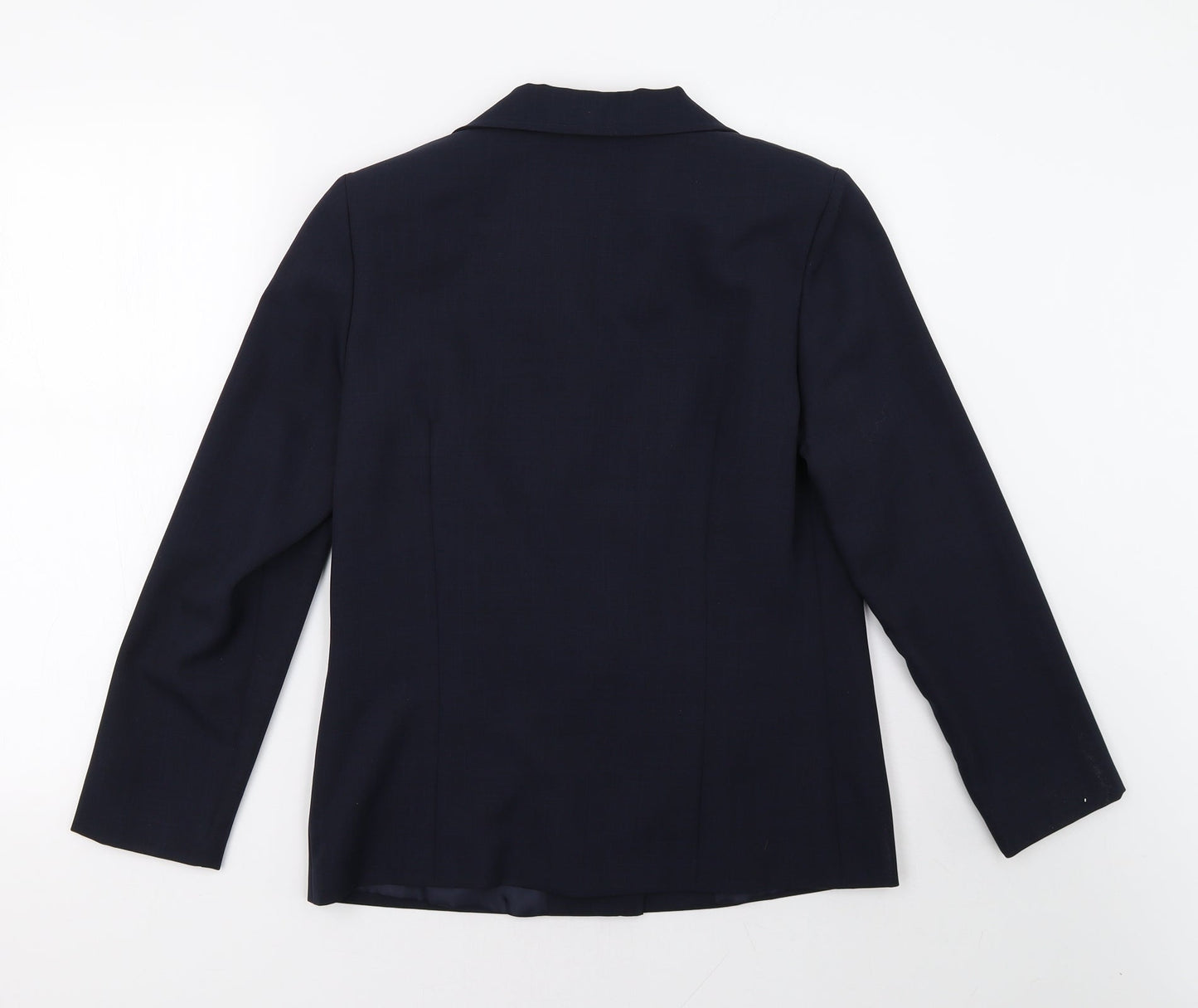 Womens UK Size 10 Preworn Regular Blue Blazer