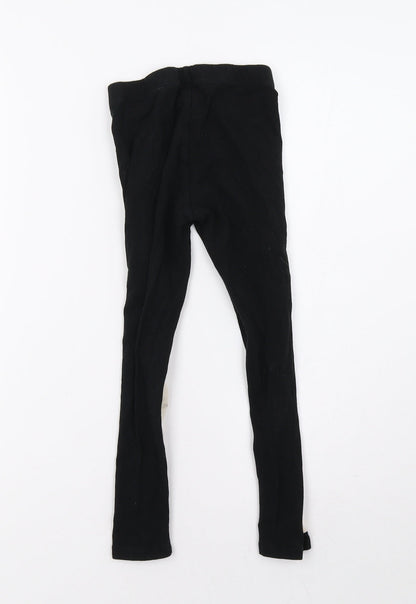 George Girls Black    Trousers Size 7-8 Years