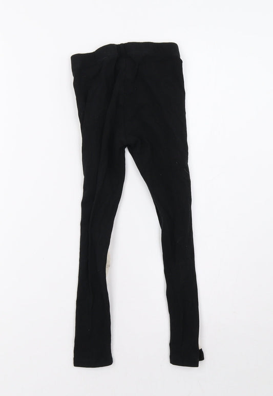 George Girls Black    Trousers Size 7-8 Years