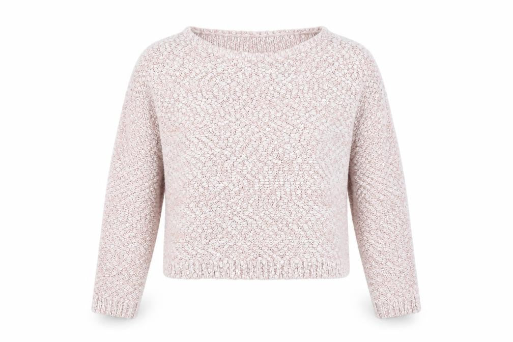 Womens UK Size 12 New Look Pink Pullover Jumper