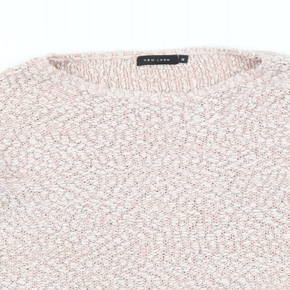 Womens UK Size 12 New Look Pink Pullover Jumper