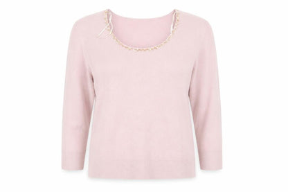 Bonmarché Womens Pink Pullover Jumper Size XL