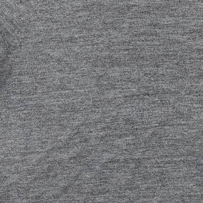 Womens UK Size L Preworn Grey Pullover Jumper