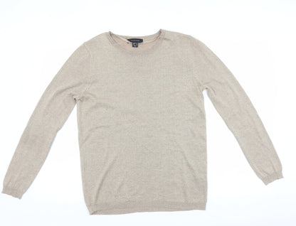Womens UK Size 14 Atmosphere Gold Pullover Jumper