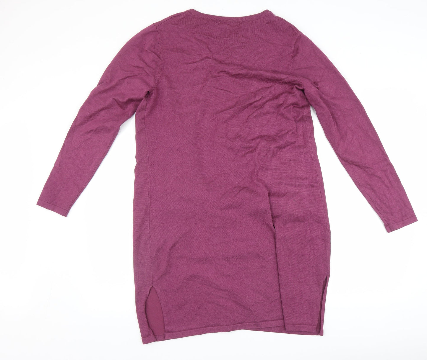 Womens UK Size 12 Michele Hope Purple Cardigan Jumper