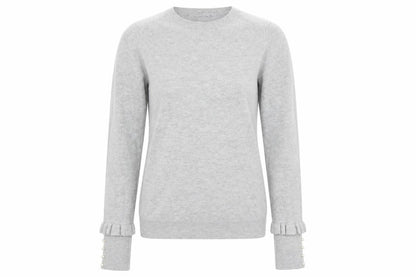 Womens UK Size S Zara Grey Pullover Jumper