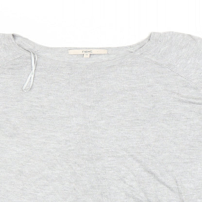Womens UK Size 14 NEXT Grey Pullover Jumper