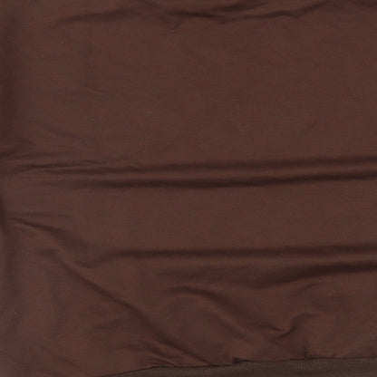 ROMWE Womens Brown   Pullover Sweatshirt Size M
