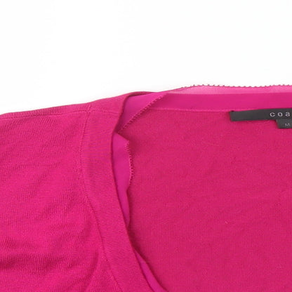 Coast Womens Pink   Cardigan Jumper Size M
