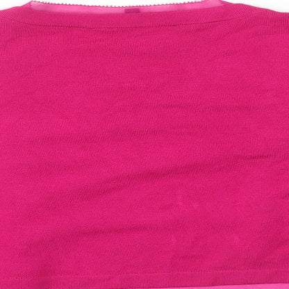 Coast Womens Pink   Cardigan Jumper Size M