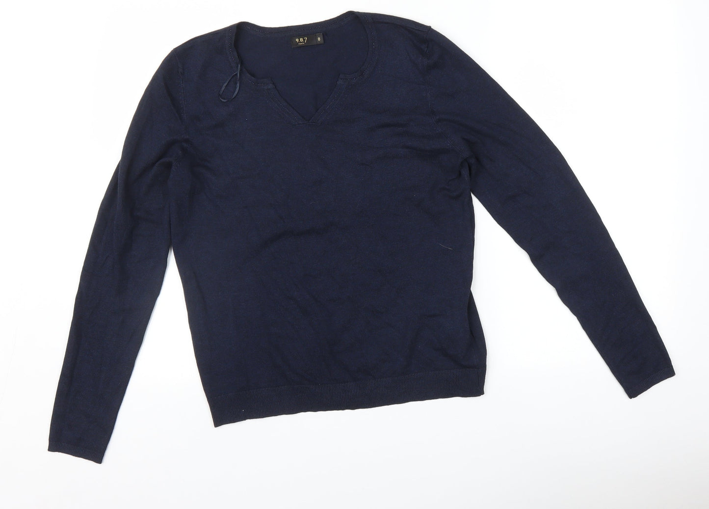 987 Womens Blue   Pullover Jumper Size M