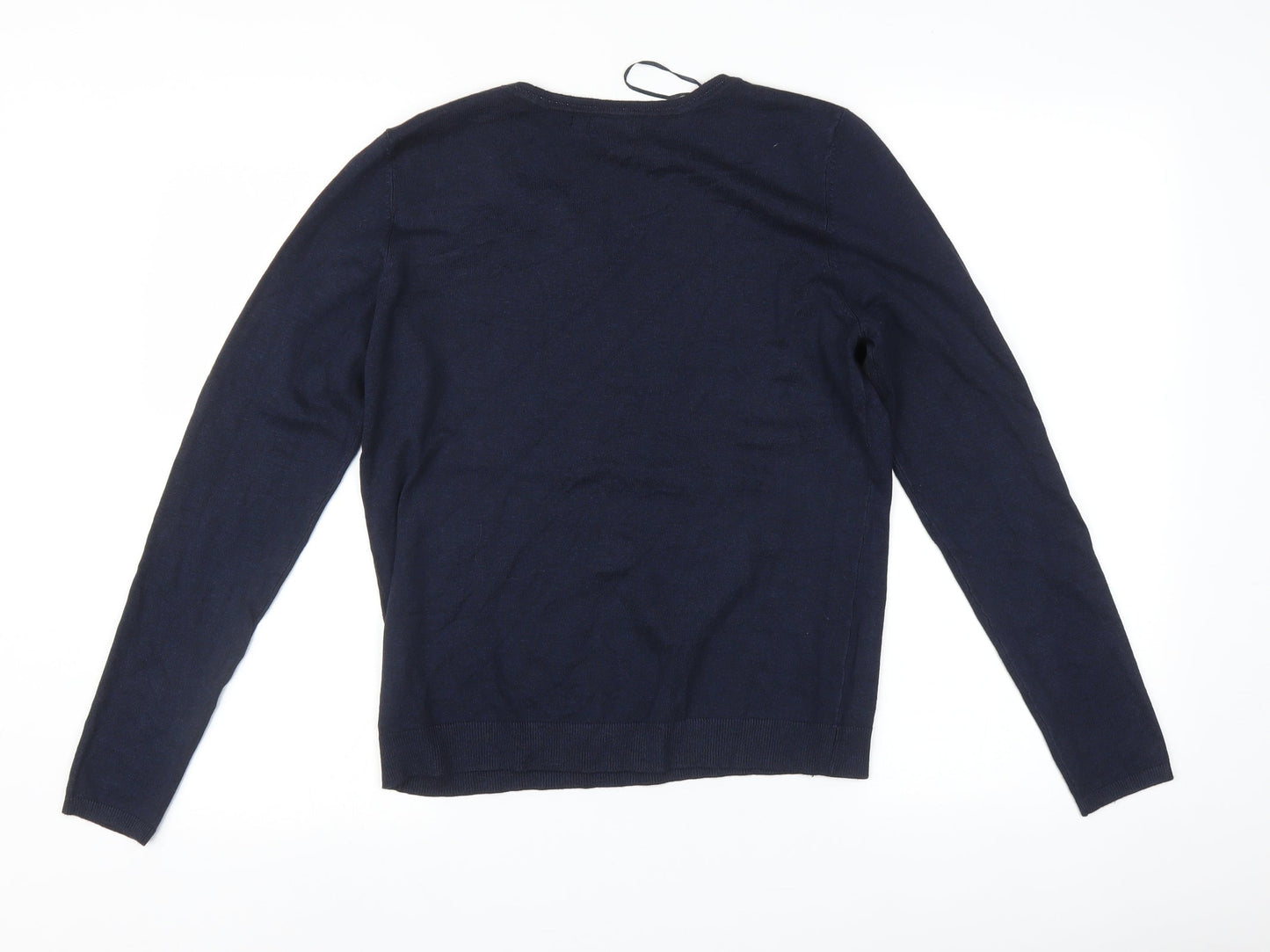 987 Womens Blue   Pullover Jumper Size M