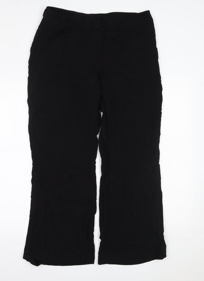 Florence + Fred Womens Black   Trousers  Size 14 L28 in