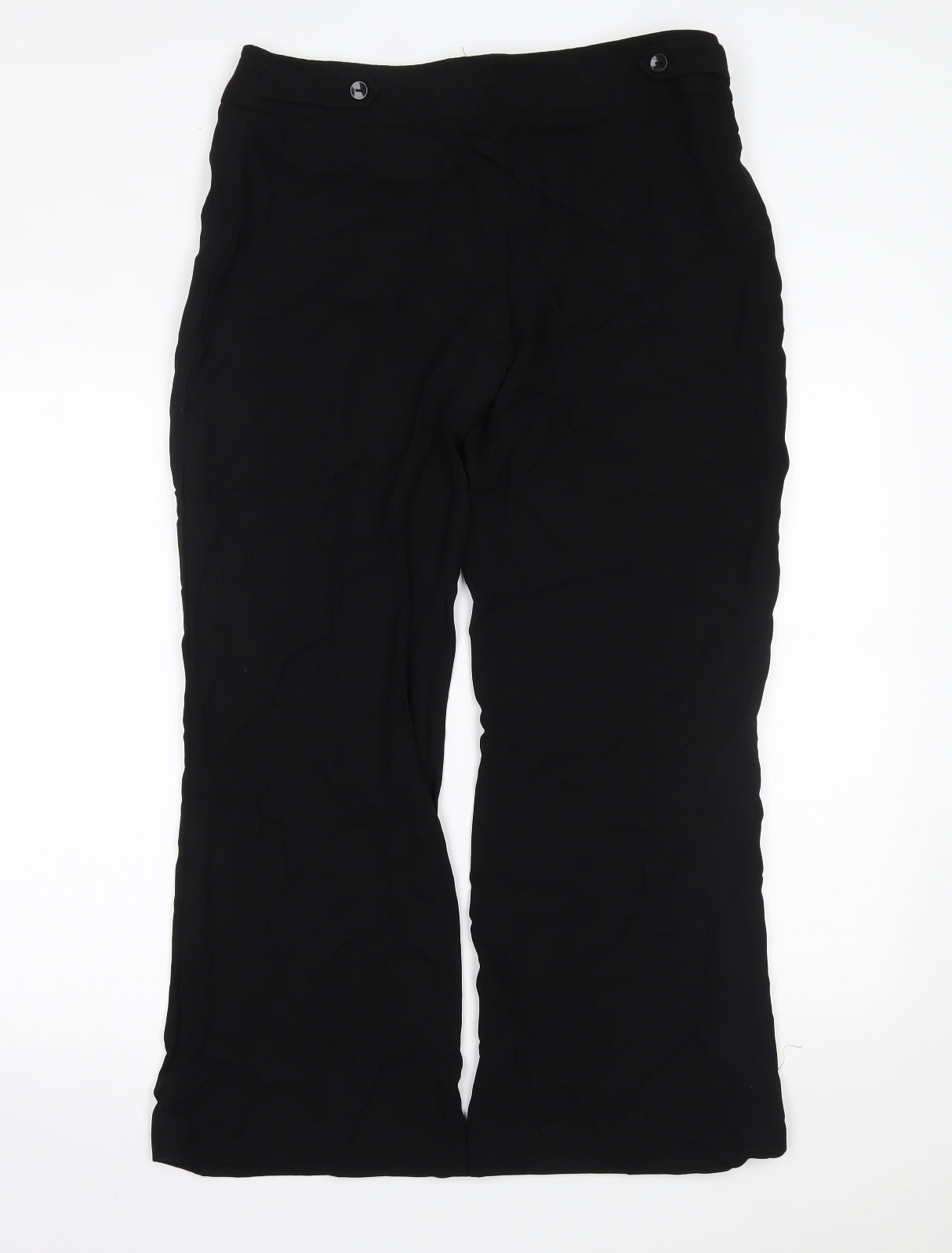 Florence + Fred Womens Black   Trousers  Size 14 L28 in