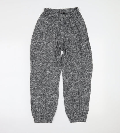 Womens UK Size 12 Misspap Regular Fit  Grey Trousers