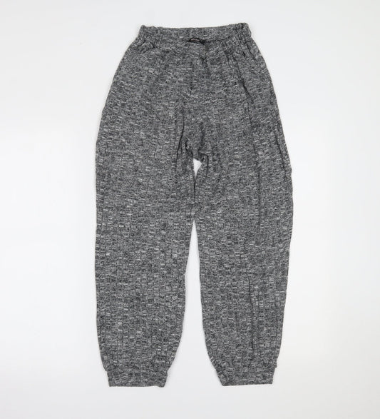 Womens UK Size 12 Misspap Regular Fit  Grey Trousers