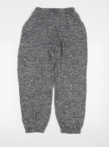 Womens UK Size 12 Misspap Regular Fit  Grey Trousers