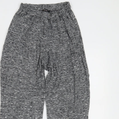 Womens UK Size 12 Misspap Regular Fit  Grey Trousers